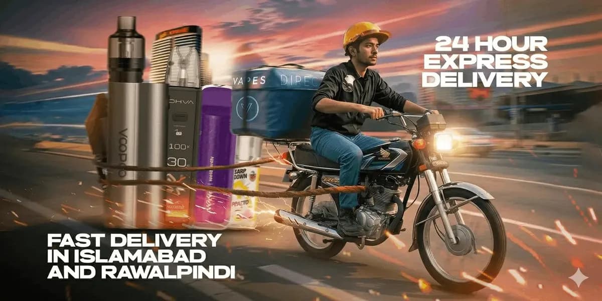 Vape Delivery in Karachi, Lahore & Islamabad: The Complete Guide by Direct Vapes