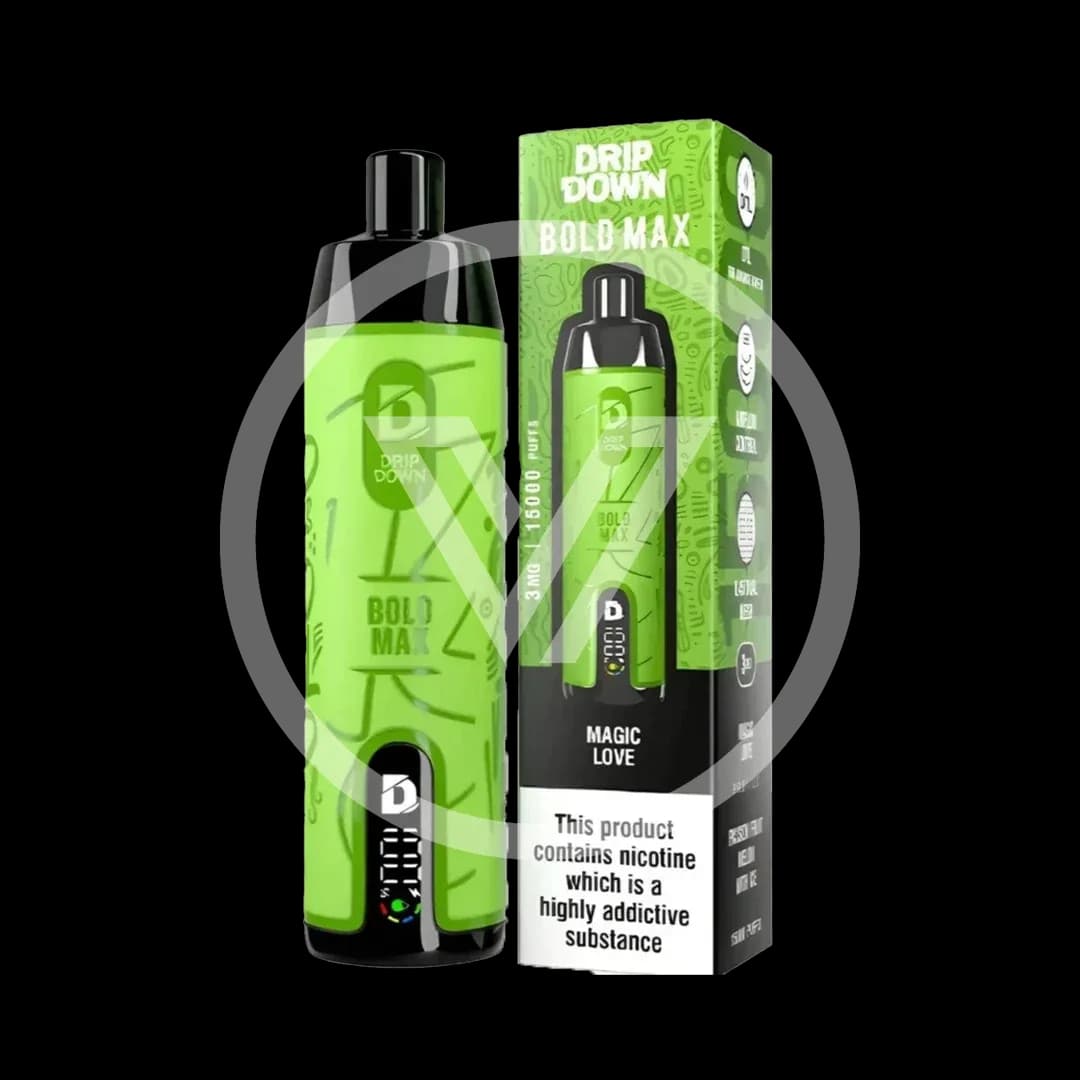 Drip Down Bold Max Disposable 15k Puff Magic Love