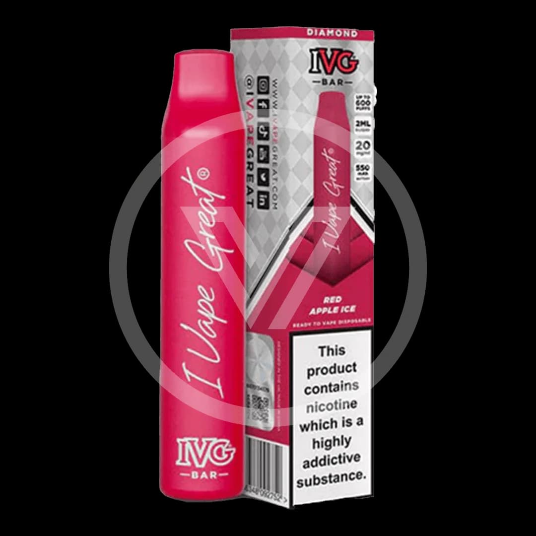 IVG Disposable 3K Puff Red Apple Ice