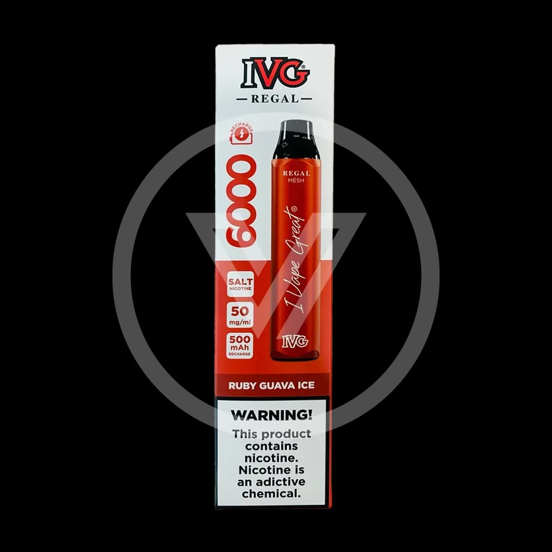 IVG Disposable 6K Puff Ruby Guava Ice