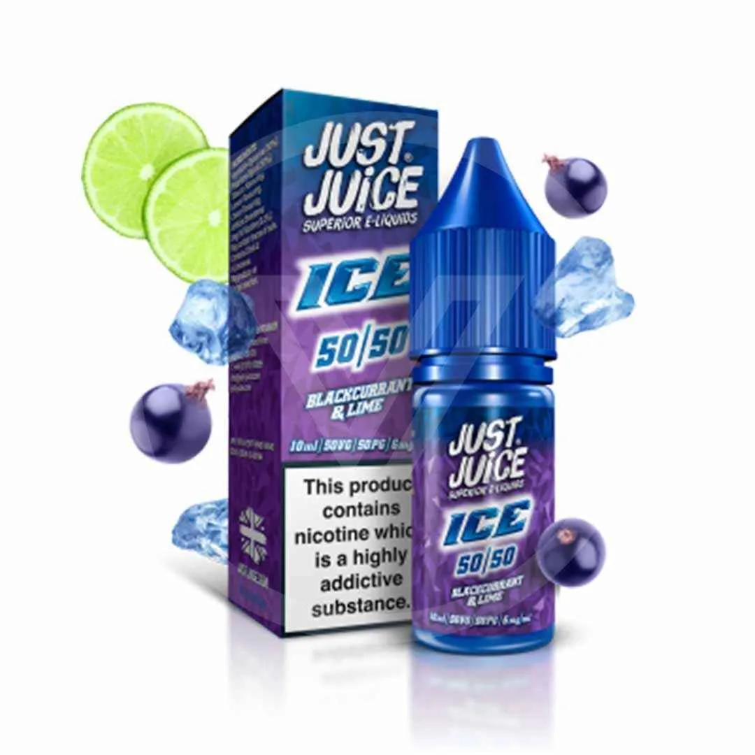 Just Juice Blackcurrant & Lime Ice