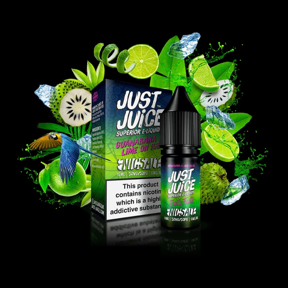 Just Juice Guanabana & Lime On Ice - 10ml/30ml