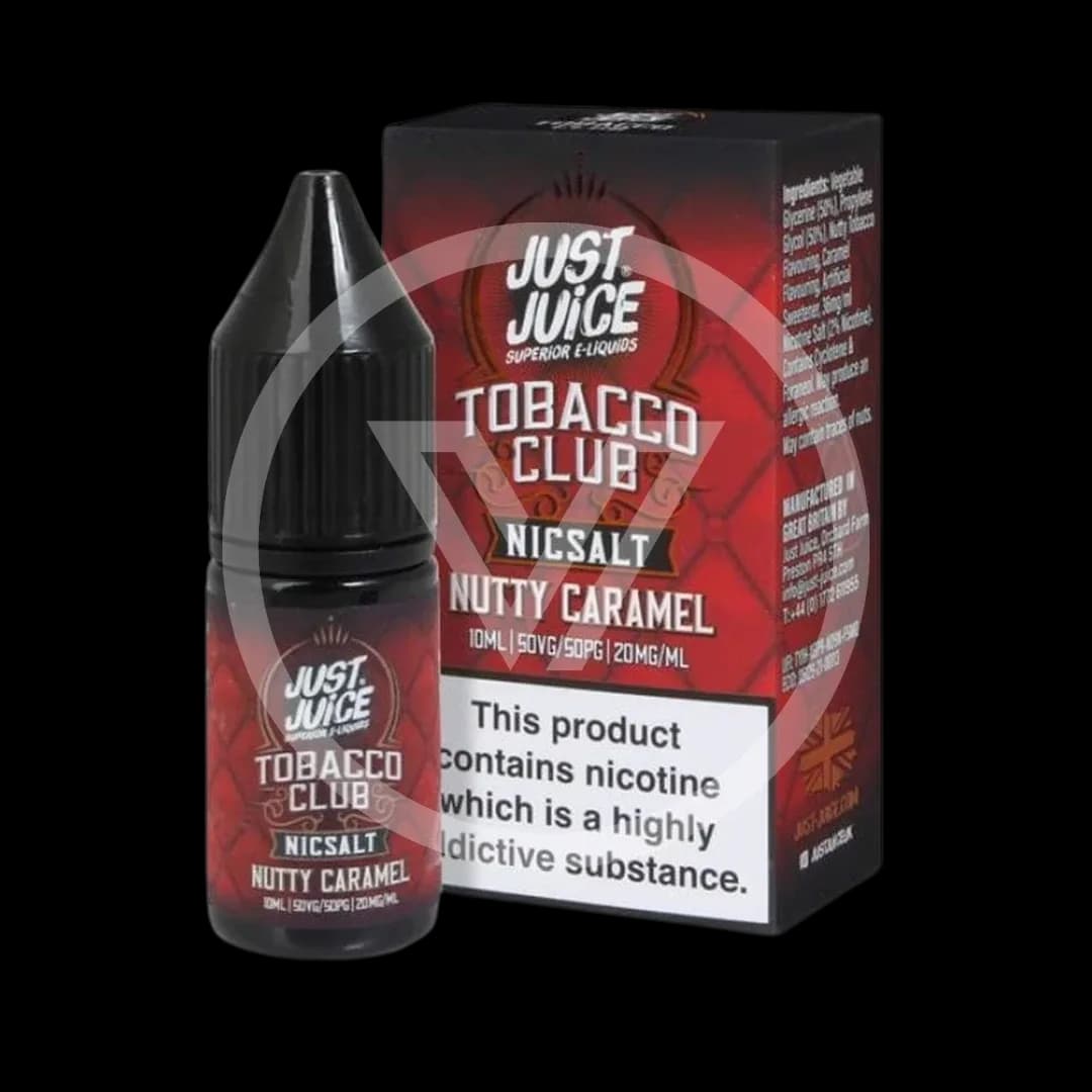 Just Juice Tobacco Club Nutty Caramel
