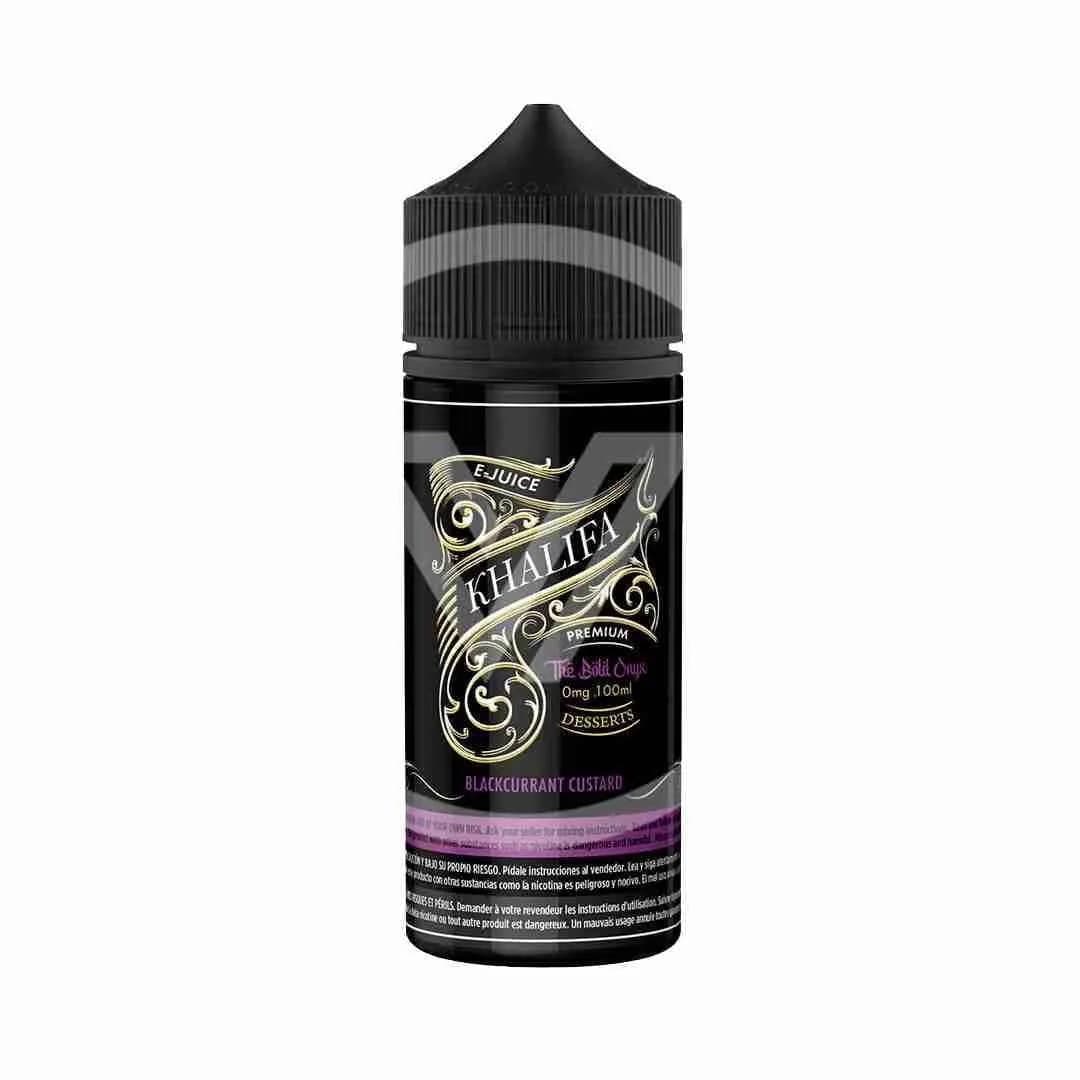 KHALIFA THE BOLD ONYX 120ML - BLACKCURRANT CUSTARD