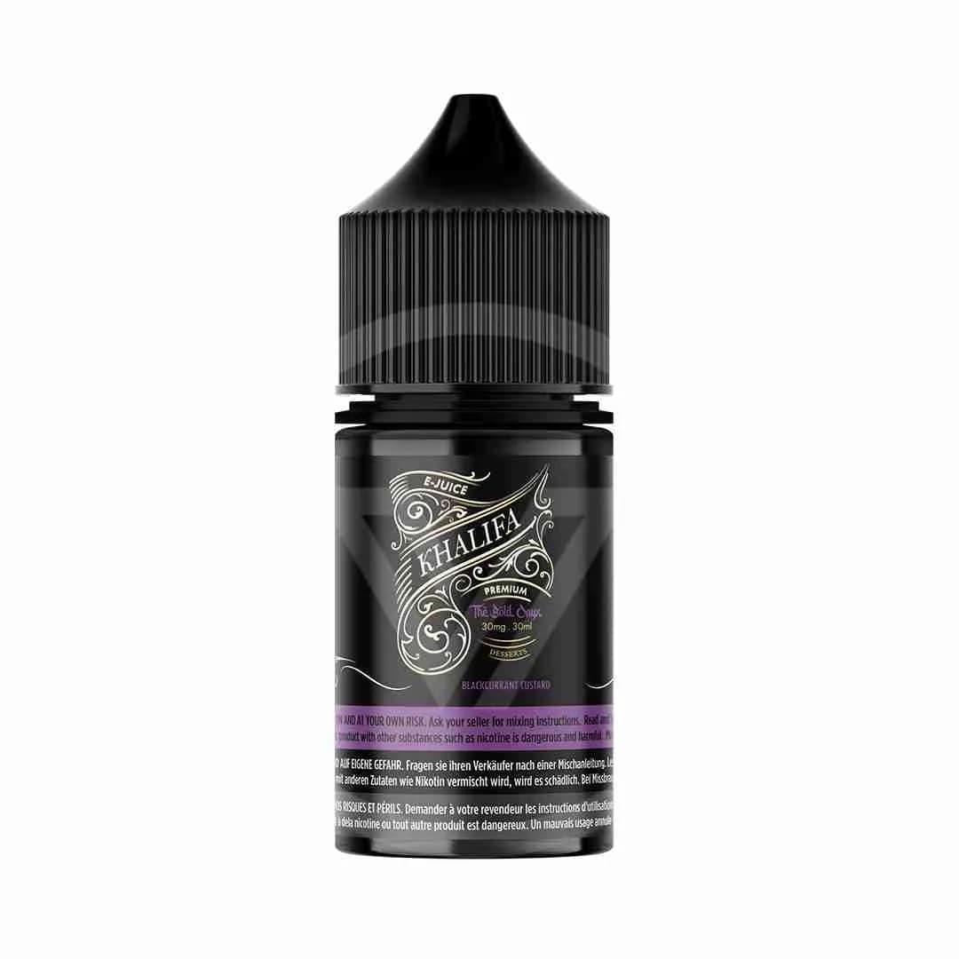 KHALIFA THE BOLD ONYX 30ML - BLACKCURRANT CUSTARD