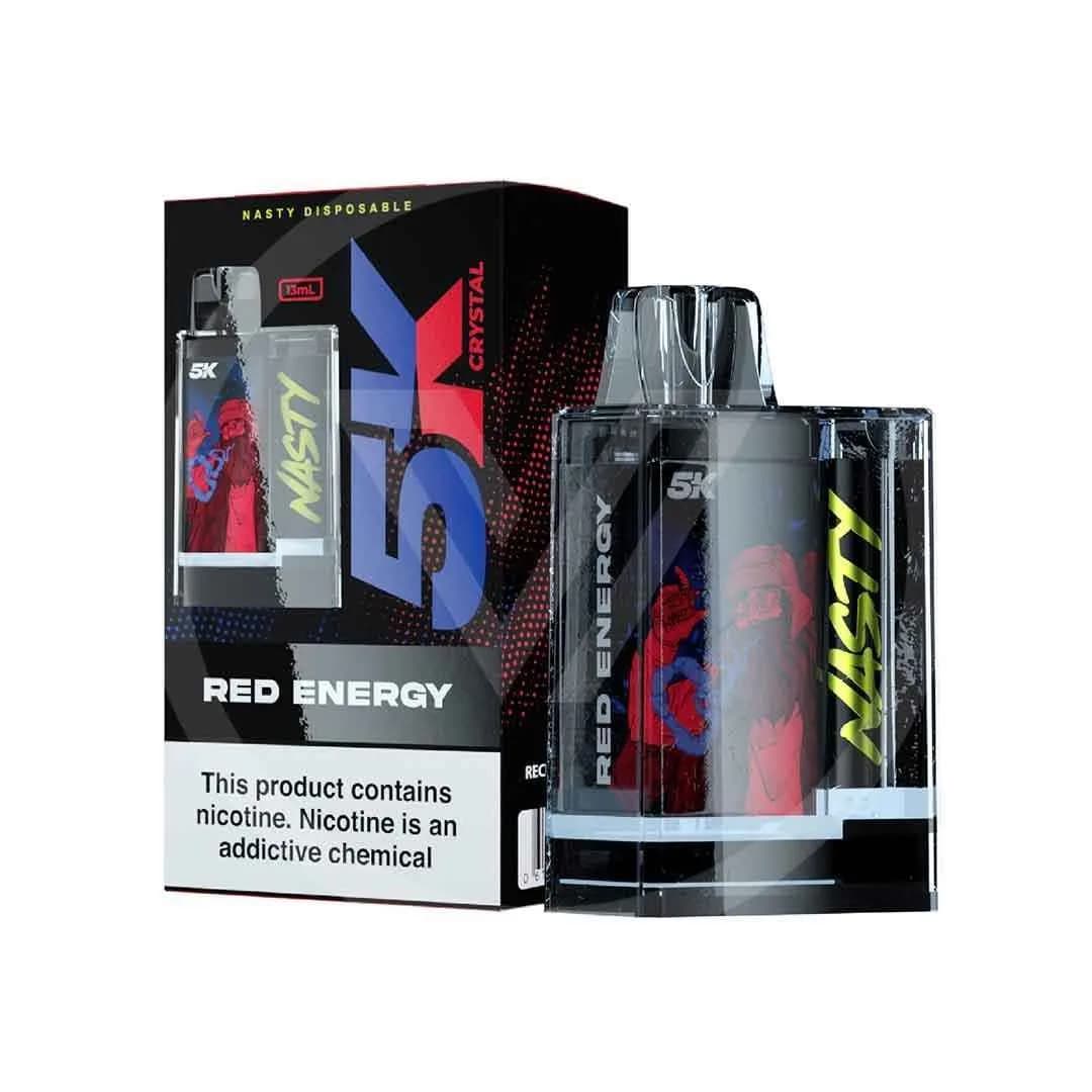 Nasty Disposable 5K Puff Red Energy