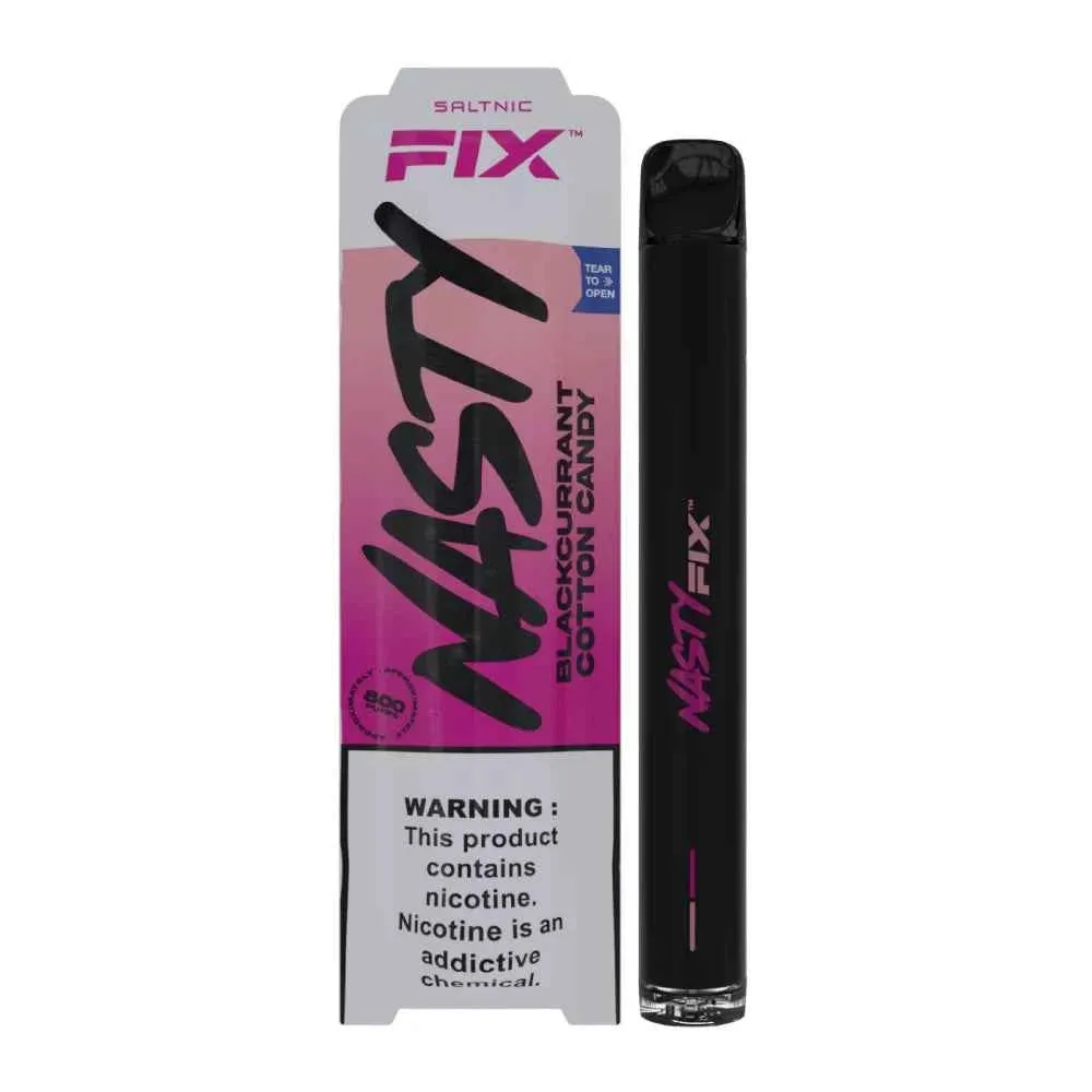 Nasty Fix - Blackcurrant Cotton Candy