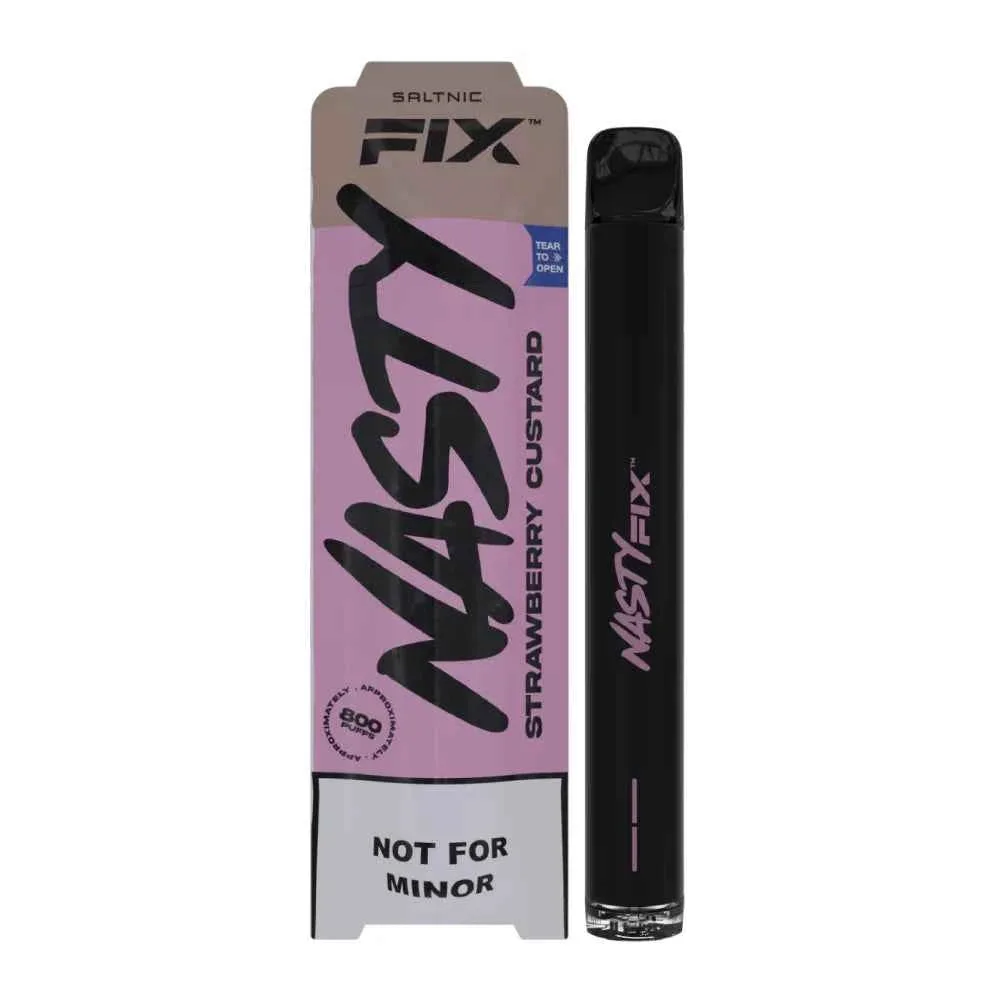 Nasty Fix - Strawberry Custard