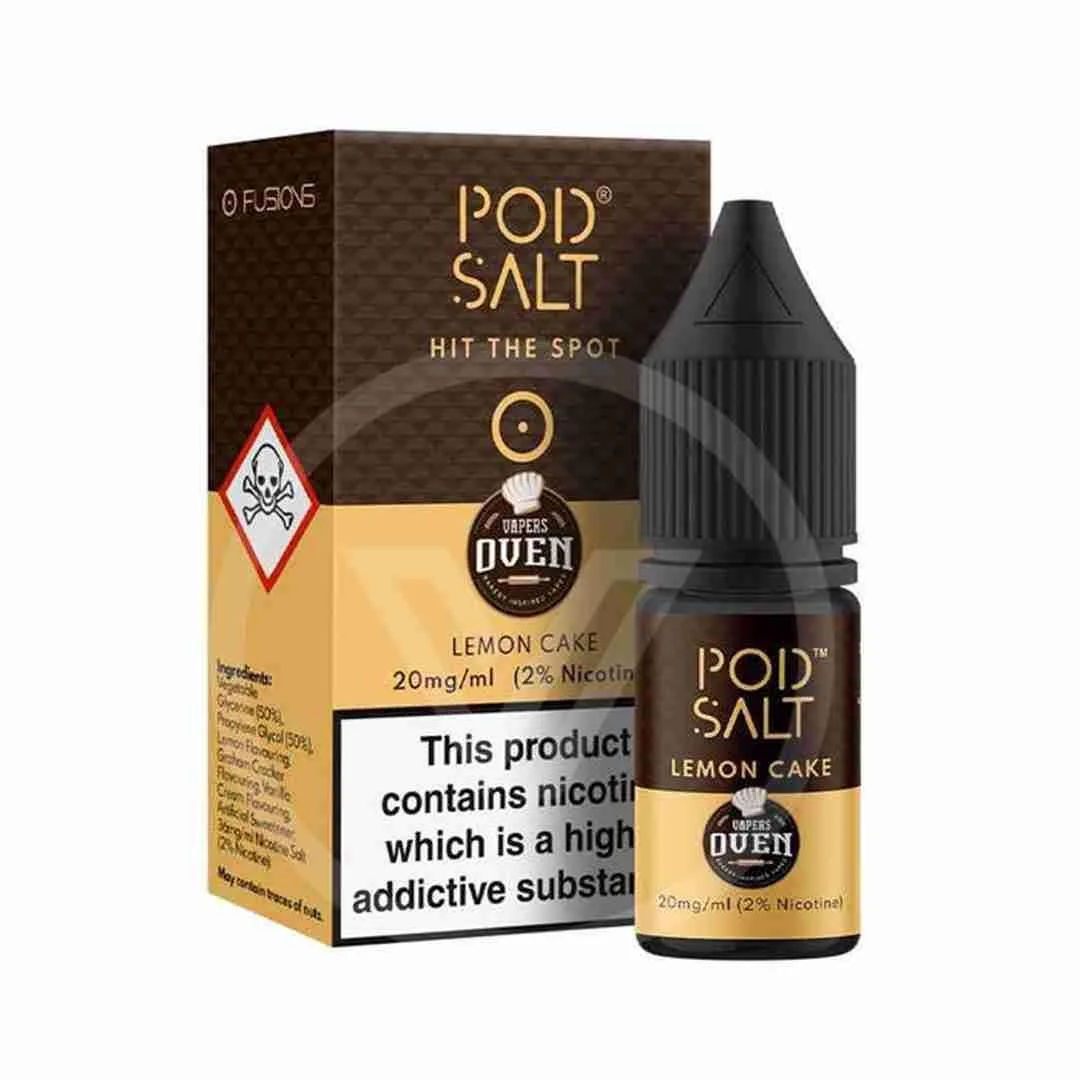 POD SALT LEMON CAKE 10ML