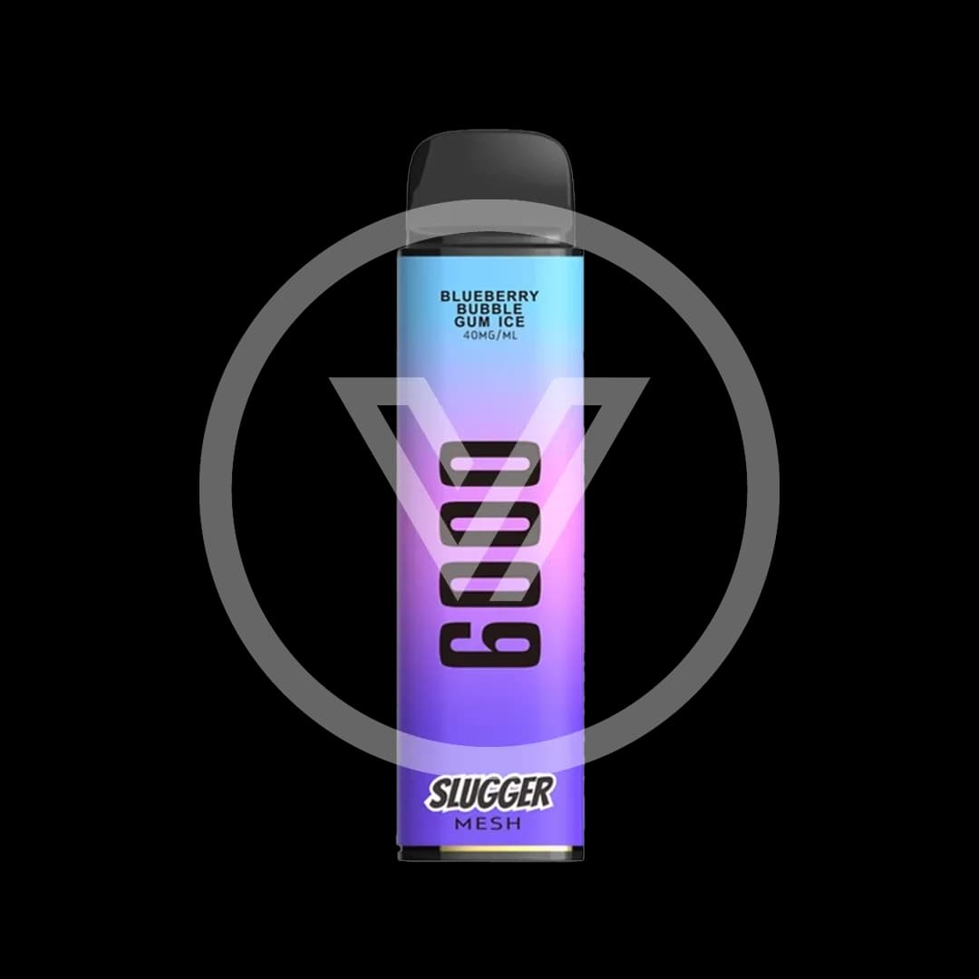 Slugger Disposable 6k Puff Blueberry Bubble Gum Ice