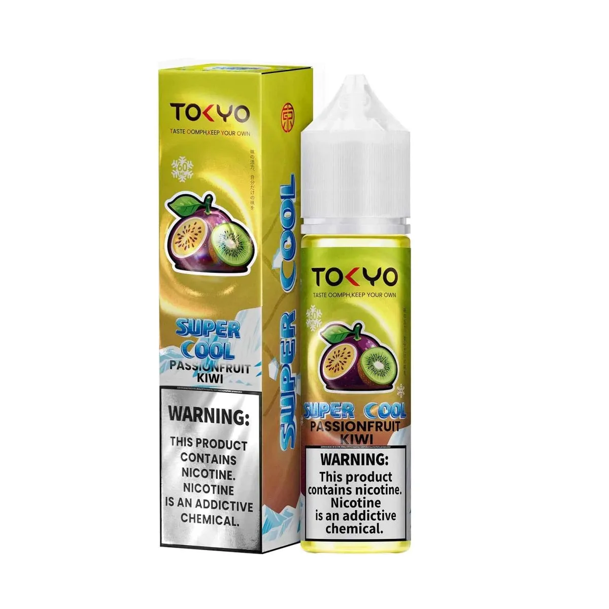 Tokyo Super Cool Passionfruit Kiwi 3mg