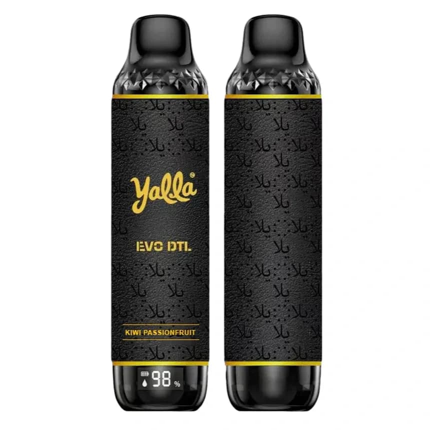 Yalla EVO DTL Disposable 12K Puff Kiwi Passion Fruit Ice