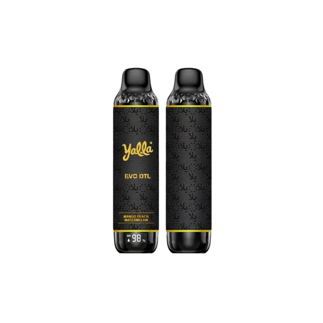 Yalla EVO DTL Disposable 12K Puff Mango Peach Watermelon