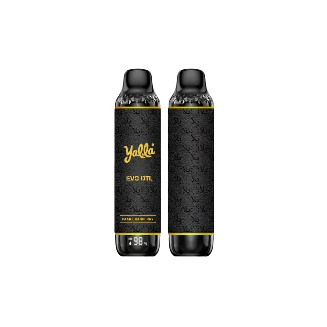 Yalla EVO DTL Disposable 12K Puff Paan Cranberry