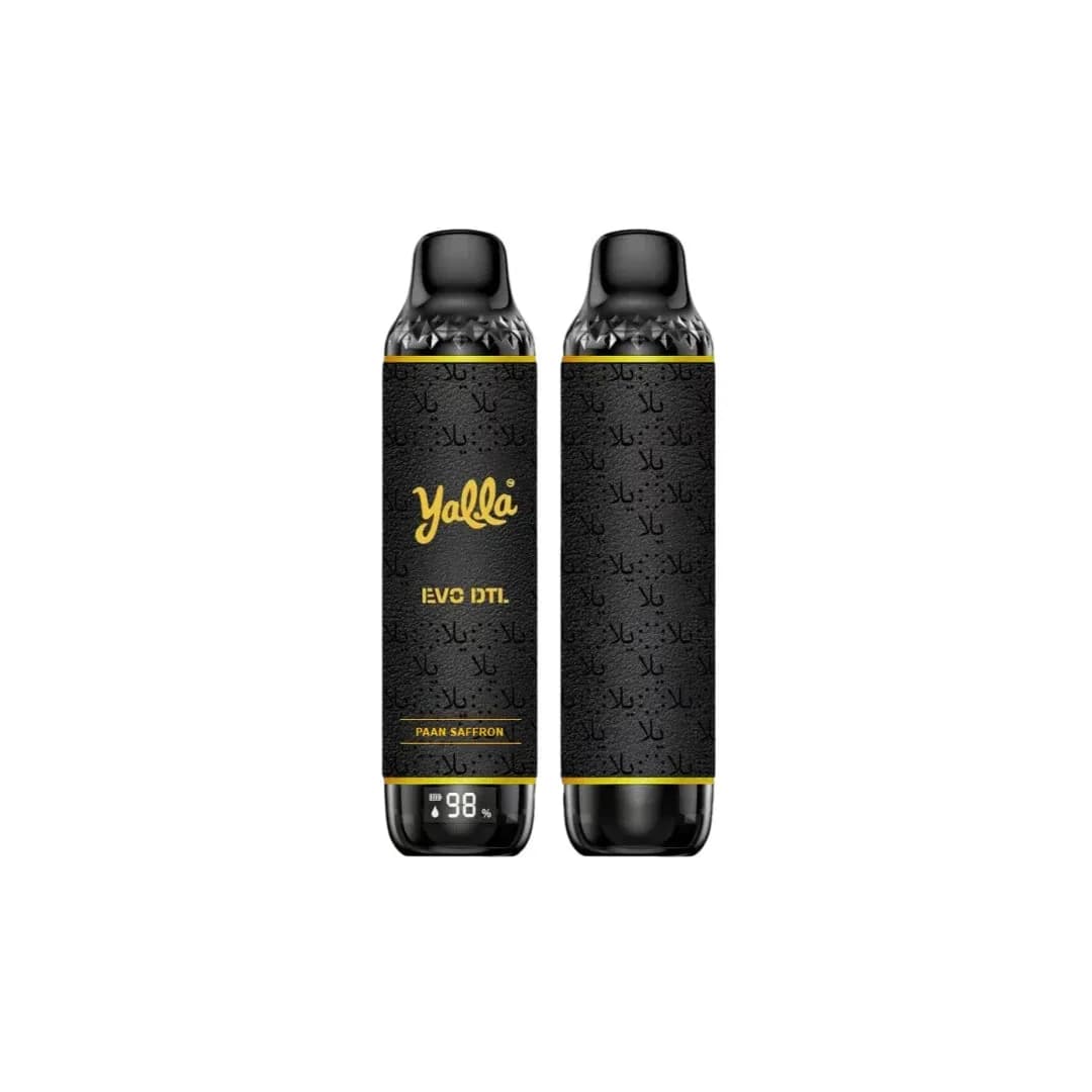 Yalla EVO DTL Disposable 12K Puff Paan Saffron
