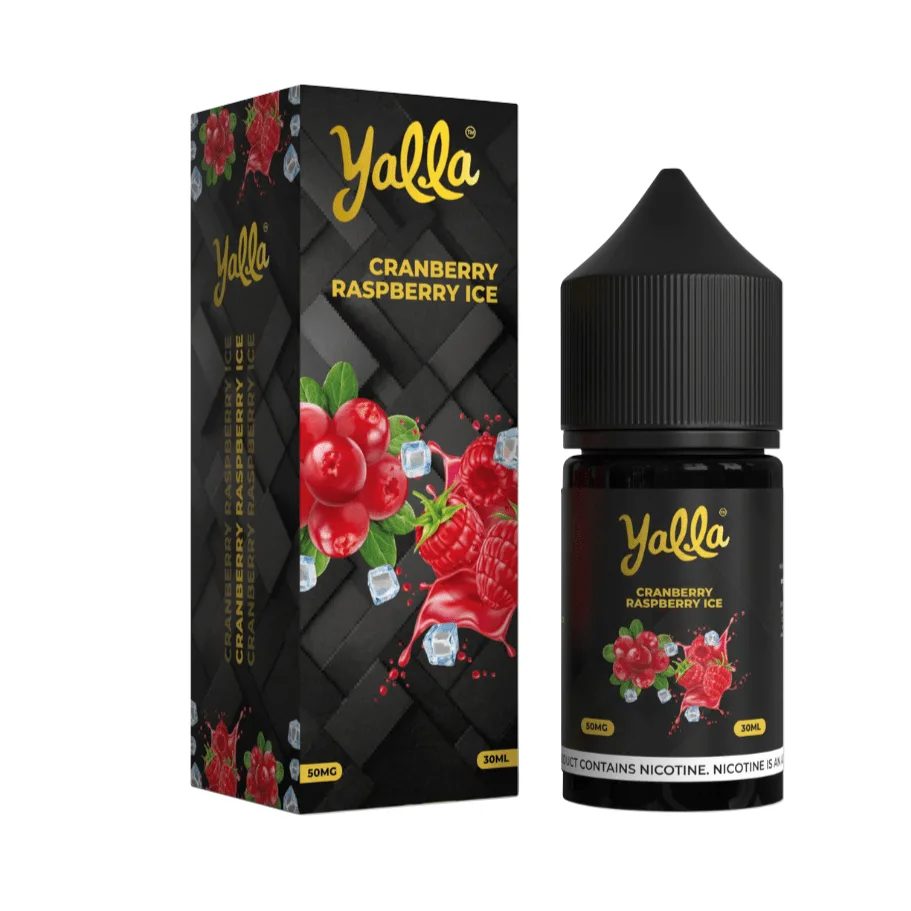 Yalla Fusion Cranberry Raspberry Ice