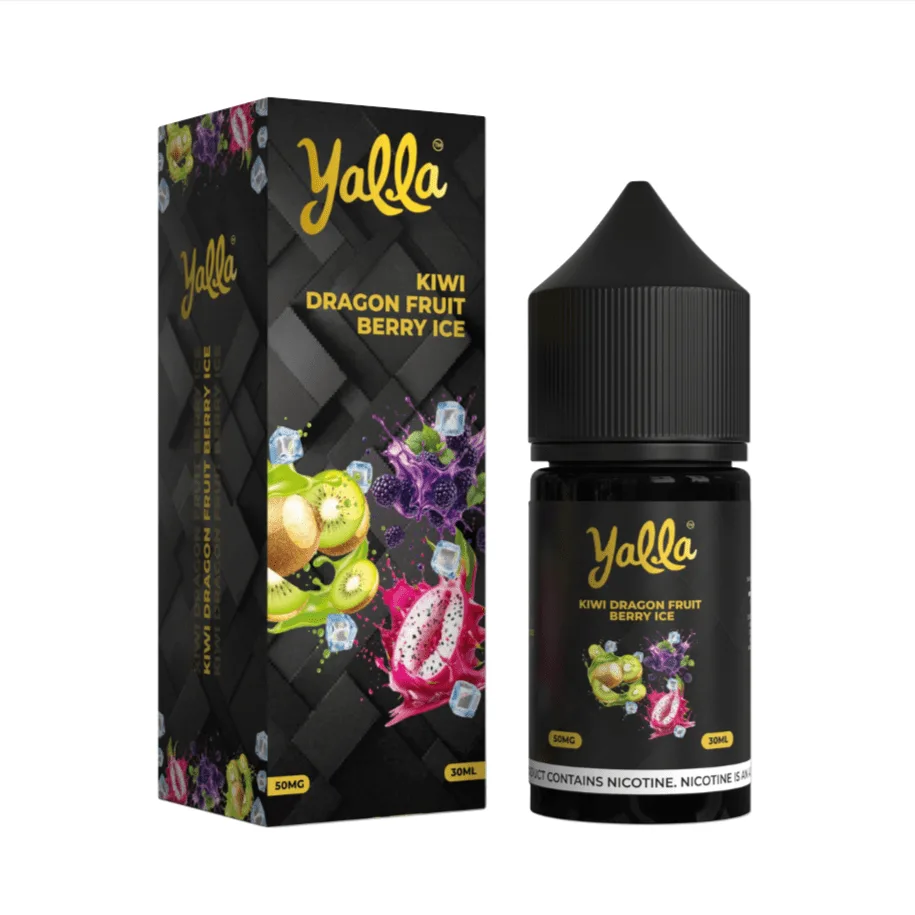 Yalla Fusion Kiwi Dragon Fruit Berry Ice