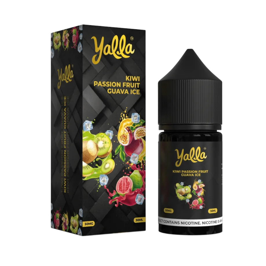 Yalla Fusion Kiwi Passion fruit Guava Ice