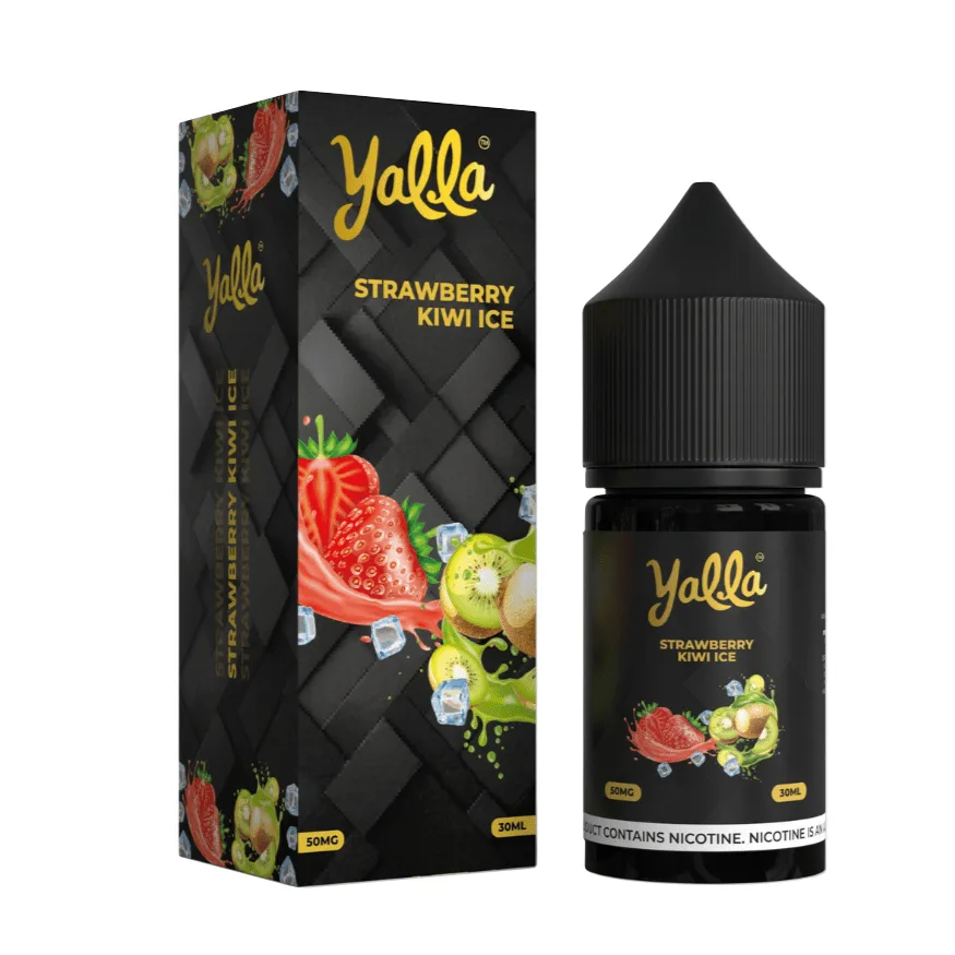 Yalla Fusion Strawberry Kiwi Ice