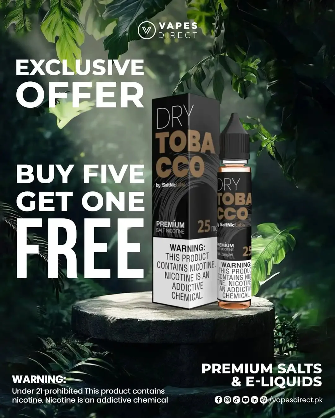 Disposable vape offer